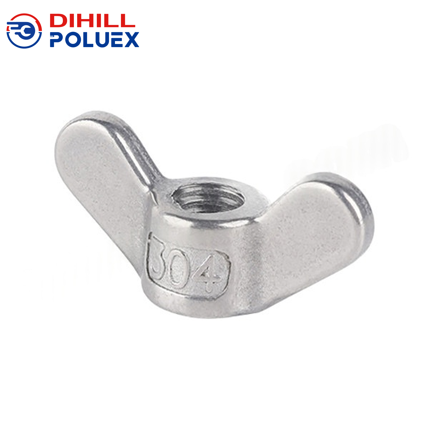 蝶形螺母 圆翼 A型 不锈钢304