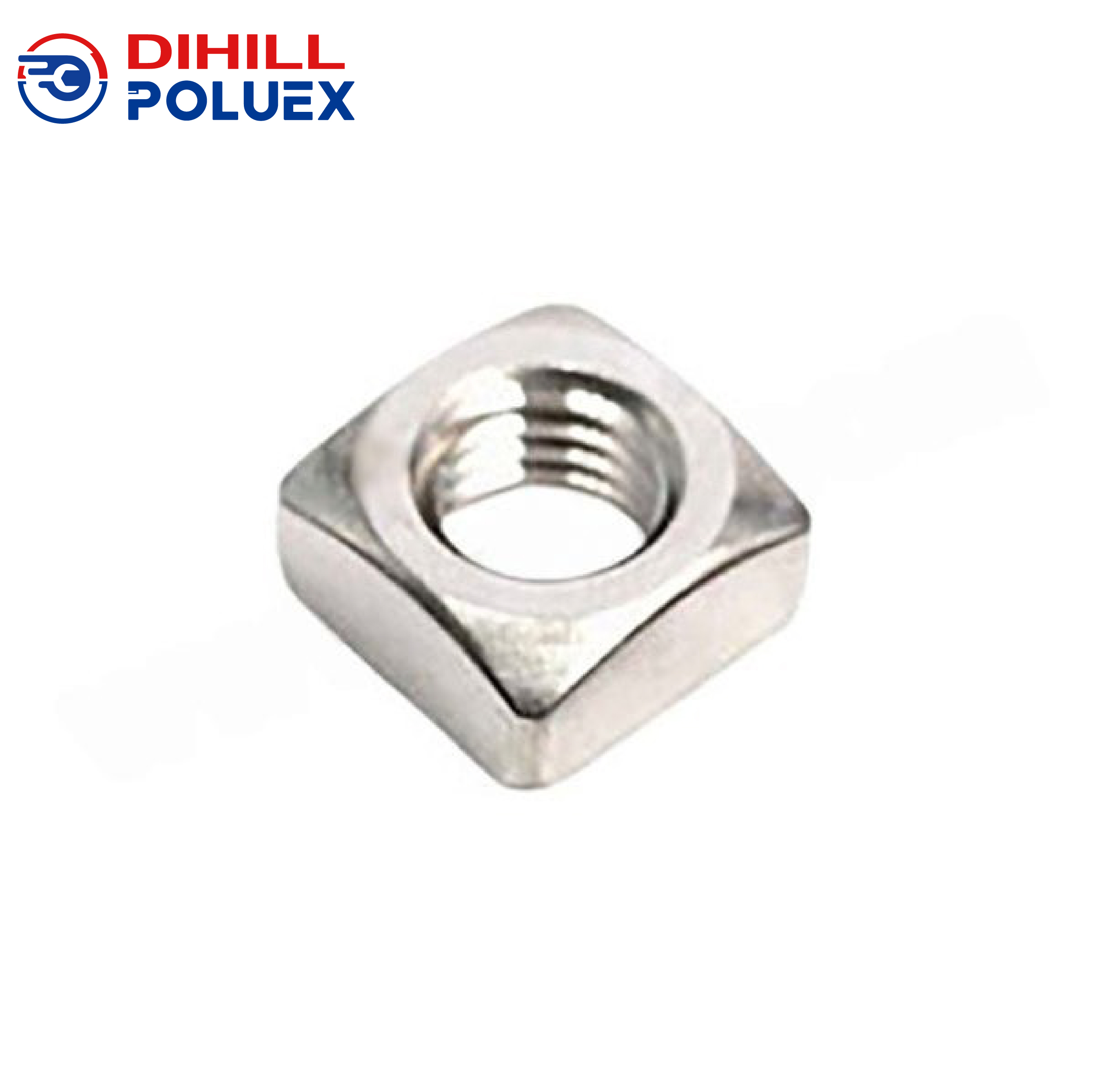 方螺母 不锈钢304 A2-70 本色 M6