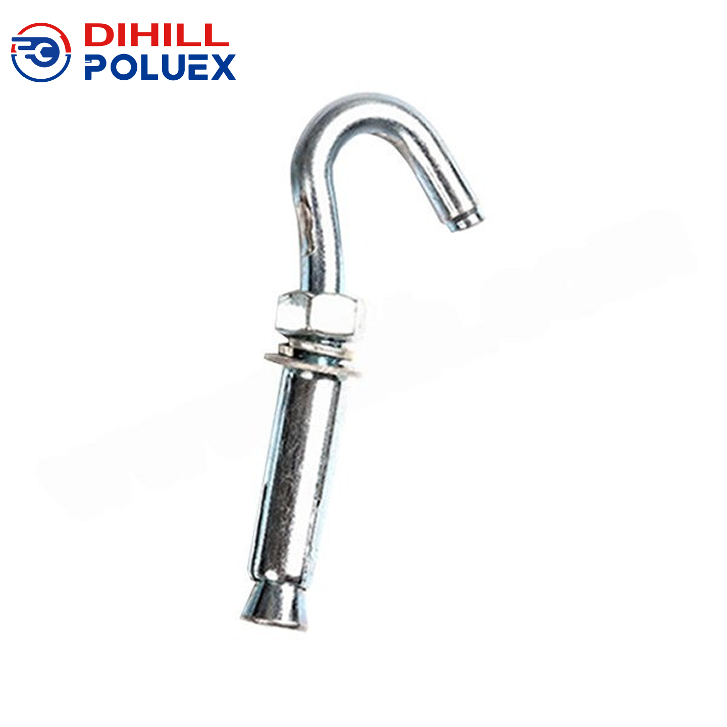 膨胀钩 碳钢 镀锌 半牙 M10