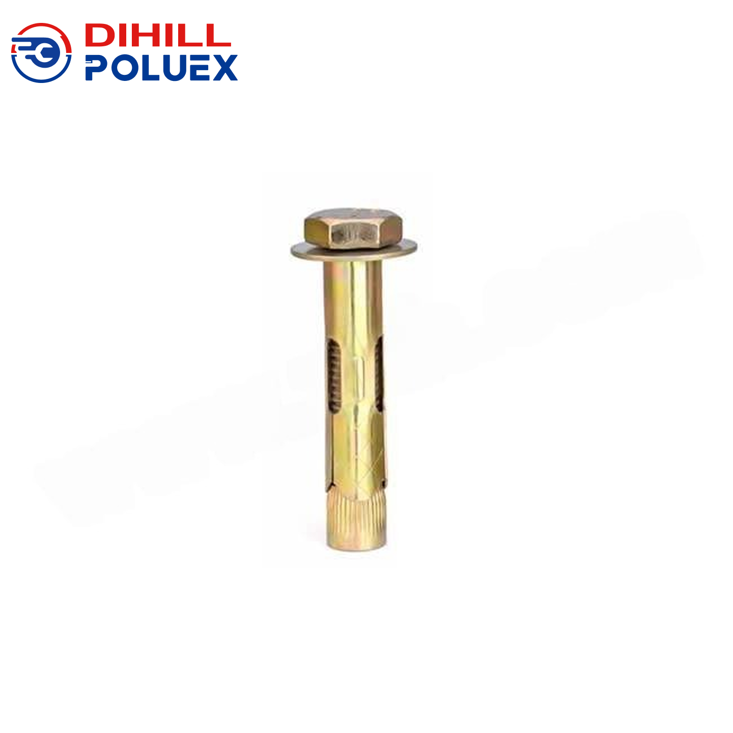 YJT 1003 外六角内膨胀螺栓 碳钢 镀彩锌 M8&times;10&times;80