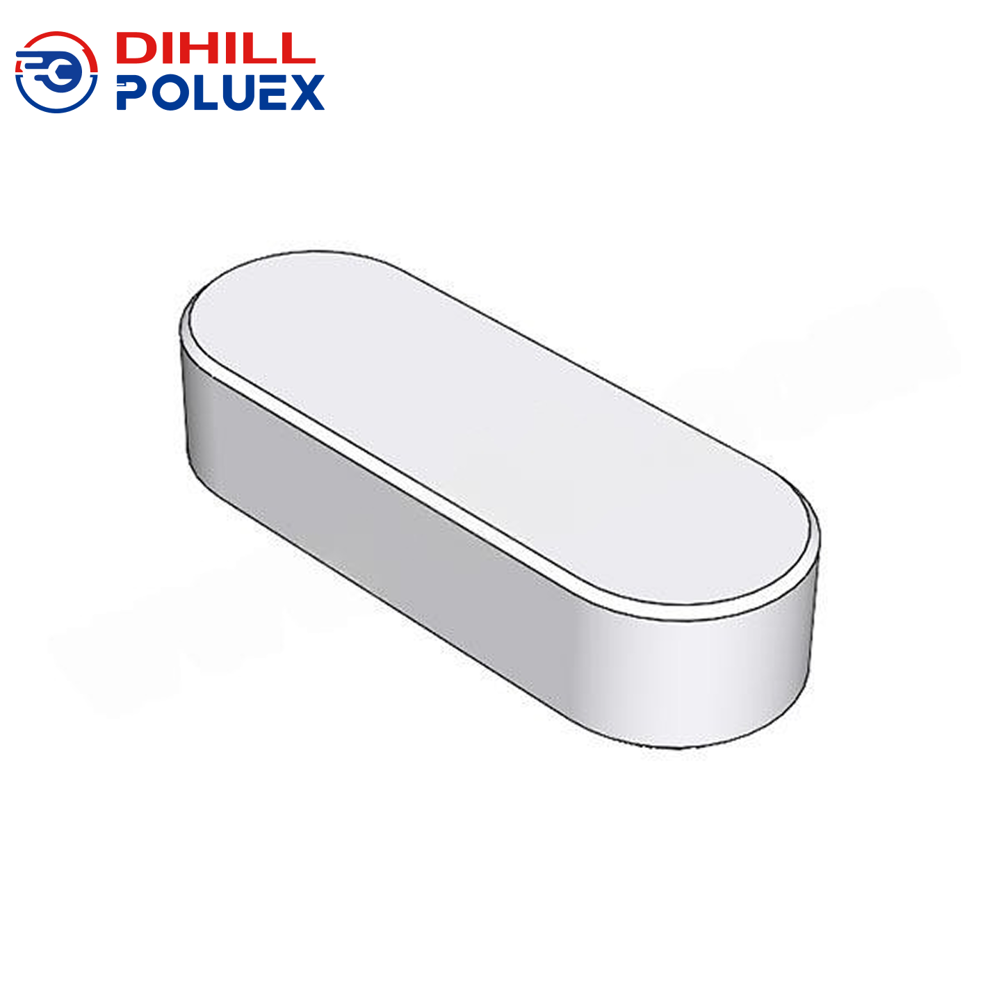 GB1096 平键 碳钢 本色 A型 两端圆 18&times;11&times;70mm