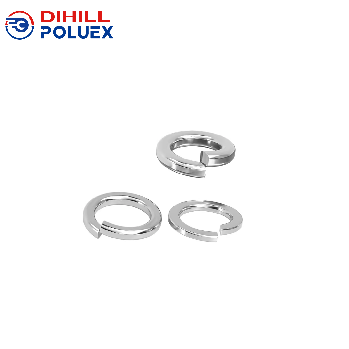 304不锈钢弹垫开口弹簧垫圈